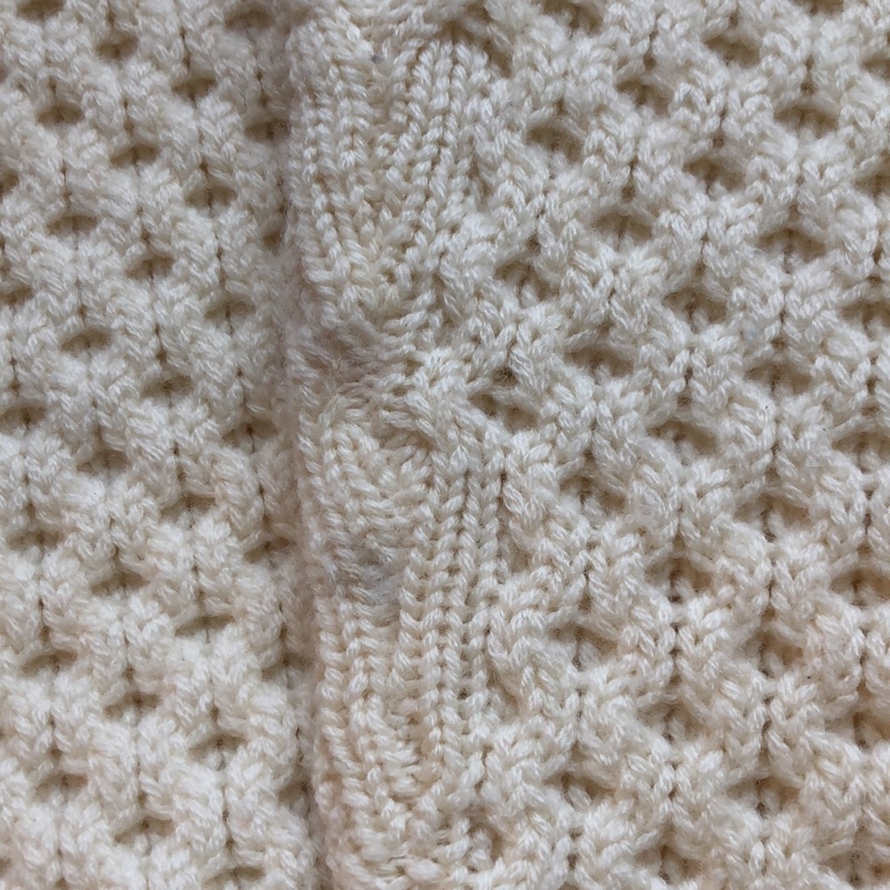 Milly Minis Merino Wool Chevron Knit Sweater Size 12 Hard to Find - Picture 5 of 9
